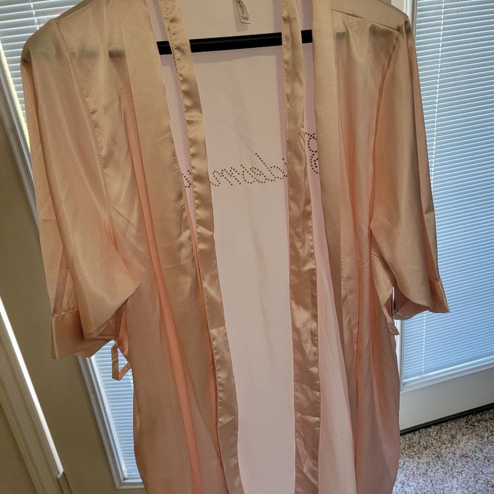 Pink Bridesmaid Robe